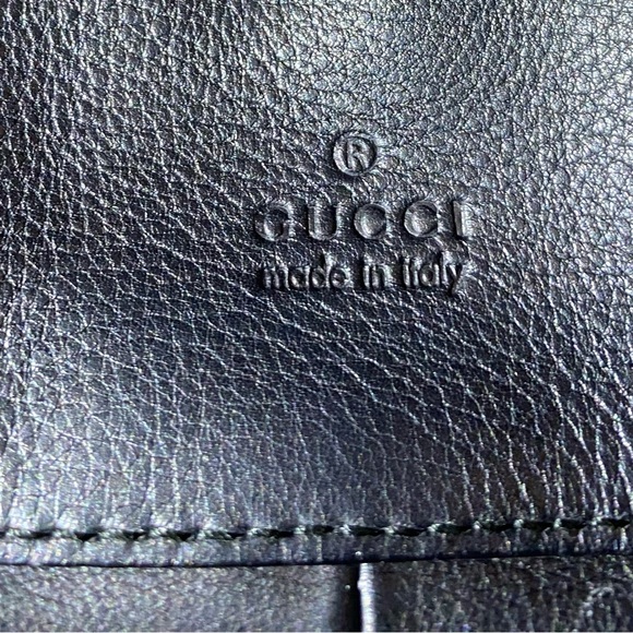 Gucci Black Leather Shoulder Bag - Black - Picture 11 of 14